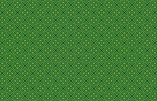 Green and yellow fabric design pattern vector