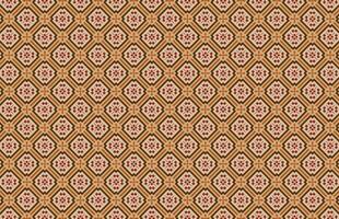 Brown tile design pattern vector