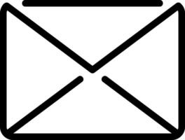 newsletter line icon vector