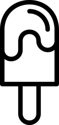 ice cream line icon