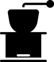 coffee grinder glyph icon vector