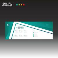 social media cover banner for any use vector