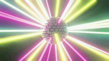 Disco Ball Laser Background video