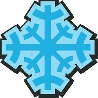 Paper Snowflake vector editable