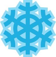 copo de nieve icono editable vector en blanco antecedentes