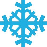 snowflake icon editable vector on white background
