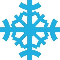 snowflake icon editable vector on white background