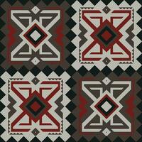 Seamless Navajo Aztec abstract geometric art Ethnic hipster vector background, wallpaper, fabric design, fabric, tissue, cover, textile template