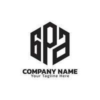 Modern Logo Design With Monogram Style vector