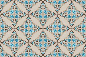 oriental modelo. clásico antecedentes con Arábica adornos patrón, antecedentes y fondo de pantalla para tu diseño. textil ornamento. vector ilustración.