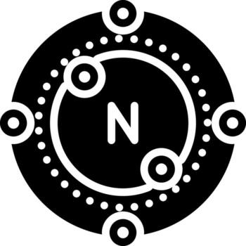 sólido icono para vector