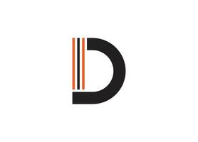 D  vector logo design