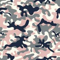 Camouflage seamless pattern. Texture military camouflage seamless pattern. Abstract army and hunting masking ornament. vector