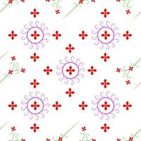 Abstract Background Seamless Pattern vector