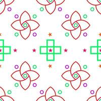 Abstract Background Seamless Pattern vector