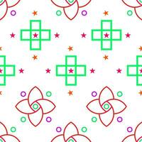 Abstract Background Seamless Pattern vector
