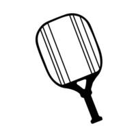 Pickleball vector And Pickleball Paddles