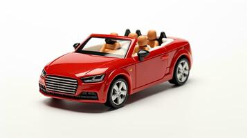 mostrando un 3d miniatura convertible. generativo ai foto