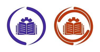 Open Book Vector Icon