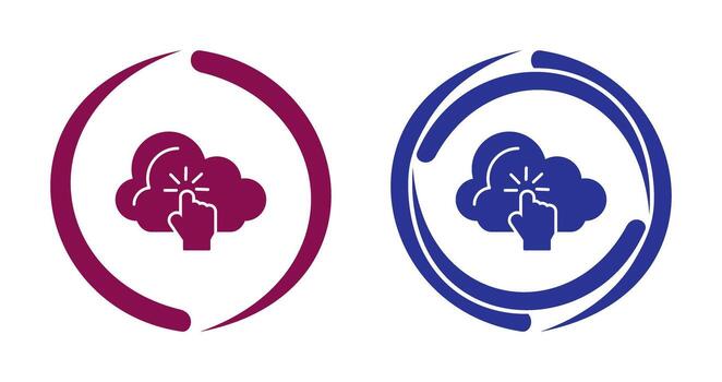 Cloud Computing Vector Icon