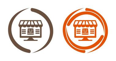 Online Shopping Vector Icon