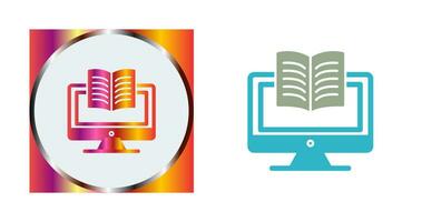 Digital Learning Vector Icon