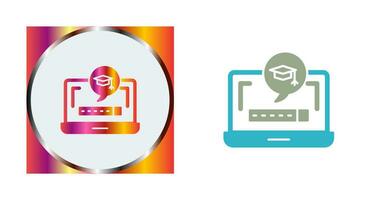 Digital Learning Vector Icon