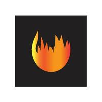 Fire icon collection. Fire flame symbol. Bonfire silhouette logotype. Flames symbols set flat style vector