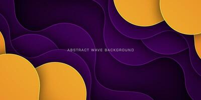 Premium colorful wave clouds abstract background with gradient orange and purple color on background. Eps10 vector