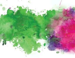 Abstract background with a colourful watercolour splatter design vector