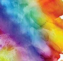 Abstract background with a colourful watercolour splatter design vector