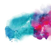 Abstract background with a colourful watercolour splatter design vector