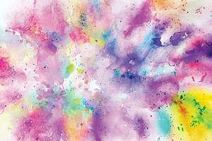 Abstract background with a colourful watercolour splatter design vector