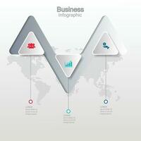 Infographic vector, graph. presentation. Business concepts, parts, steps, processes. Visualization of infographic data. Startup template. - Vector