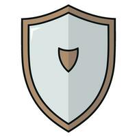 Shield Protect badge vector illustration, Shield Vector clipart