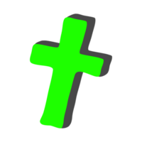 Gravestone cross symbol PNG file