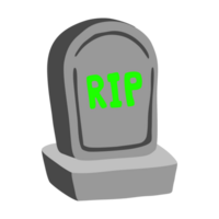 Gravestone symbol RIP PNG file