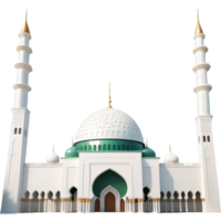 dome of the mosque. AI Generative png