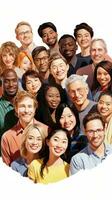 Diversity - People of all races and genders together photo