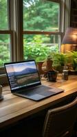 Work from home - Remote work setups and technology photo