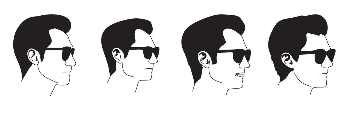 Side Profile Vector Art, Icons, and Graphics for Free Download