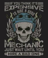 If you thin it is expensive to here a good mechanic vector