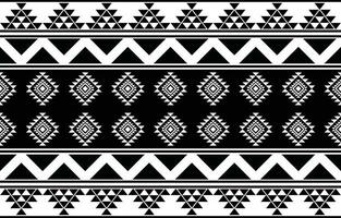 azteca sin costura modelo. alfombra textil impresión textura tribal diseño, geométrico símbolos para logo, tarjetas, tela decorativo obras. tradicional impresión vector ilustración. en negro y blanco antecedentes.