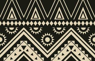Ethnic abstract ikat art. Aztec ornament print. geometric ethnic pattern seamless  color oriental.  Design for background ,curtain, carpet, wallpaper, clothing, wrapping, Batik, vector illustration.