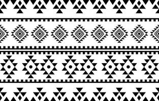 azteca sin costura modelo. alfombra textil impresión textura tribal diseño, geométrico símbolos para logo, tarjetas, tela decorativo obras. tradicional impresión vector ilustración. en negro y blanco antecedentes.