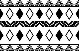 azteca sin costura modelo. alfombra textil impresión textura tribal diseño, geométrico símbolos para logo, tarjetas, tela decorativo obras. tradicional impresión vector ilustración. en negro y blanco antecedentes.