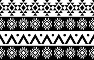 azteca sin costura modelo. alfombra textil impresión textura tribal diseño, geométrico símbolos para logo, tarjetas, tela decorativo obras. tradicional impresión vector ilustración. en negro y blanco antecedentes.