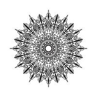 Hand drawn mandala. decoration in ethnic doodle ornament. vector