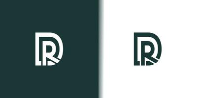 Letter D logo design element vector with modern concept