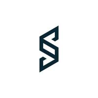 Letter S logo design element vector with modern concept